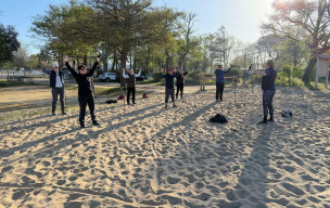 un jeudi de Nordic Yoga au lac