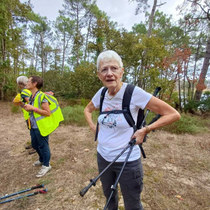 Cazaux avec Christine et Sylvie
