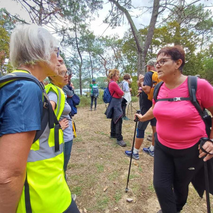 Cazaux avec Christine et Sylvie